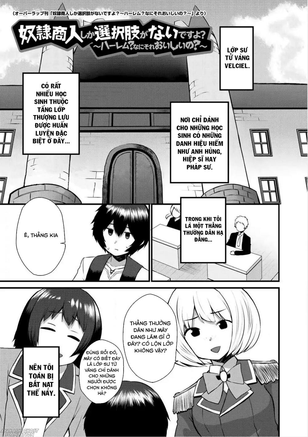 Dorei Shounin Shika Sentakushi Ga Nai Desu Yo? Harem? Nani Sore Oishii No? Chapter 2 - Trang 2