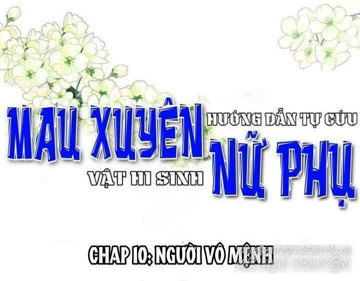 Mau Xuyên Hướng Dẫn Tự Cứu Vật Hi Sinh Nữ Phụ Chapter 10 - Trang 2