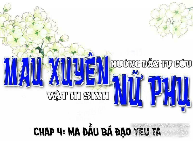 Mau Xuyên Hướng Dẫn Tự Cứu Vật Hi Sinh Nữ Phụ Chapter 4 - Trang 2