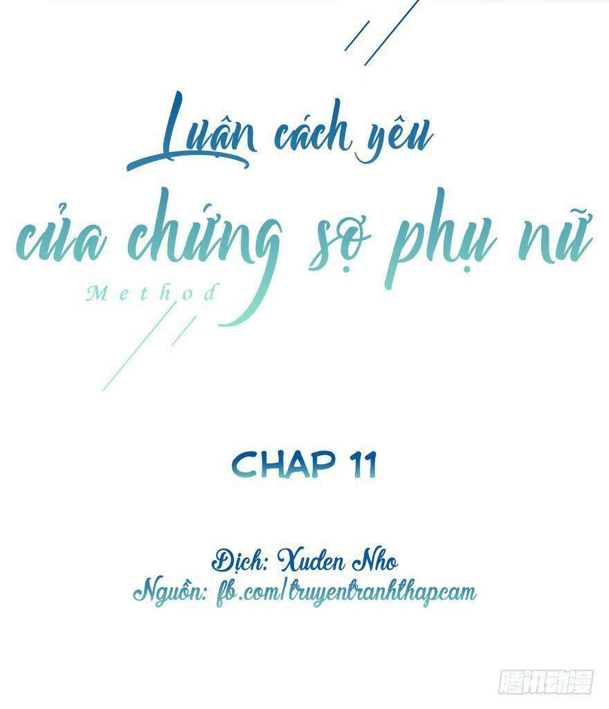 Luận Cách Yêu Của Chứng Sợ Phụ Nữ Chapter 11 - Trang 2