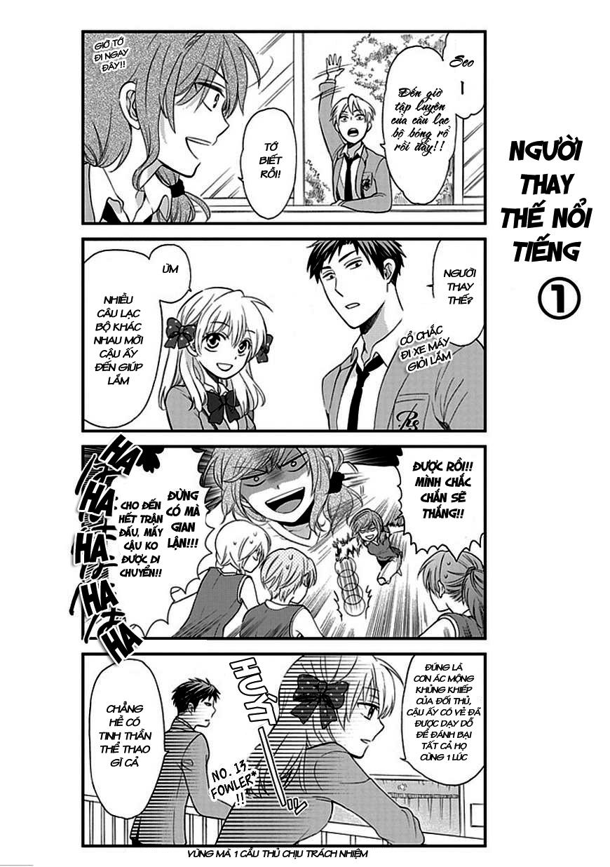 Gekkan Shojo Nozaki-Kun Chapter 4 - Trang 2