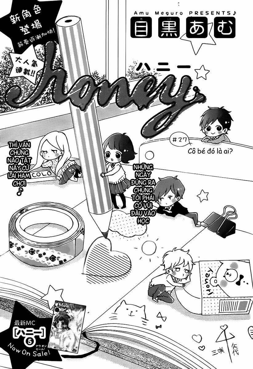 Honey (Meguro Amu) Chapter 27 - Trang 2