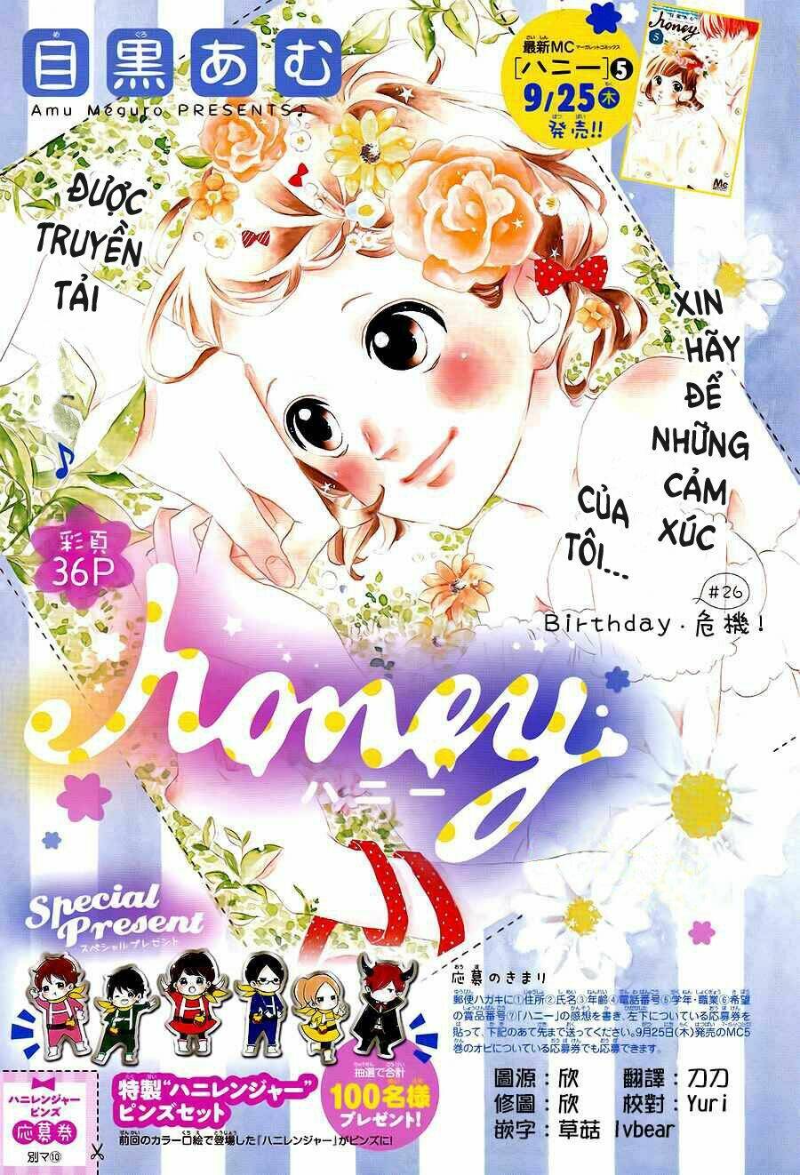 Honey (Meguro Amu) Chapter 26 - Trang 2