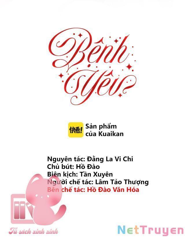 Bệnh Yêu Chapter 7 - Trang 2