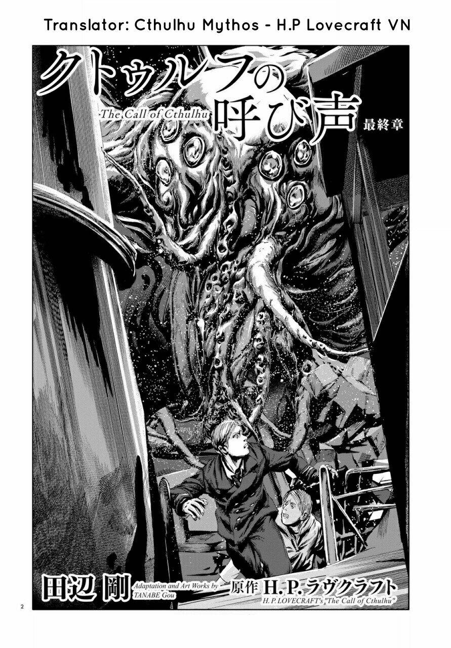 Tiếng Gọi Cthulhu Chapter 7 - Trang 2