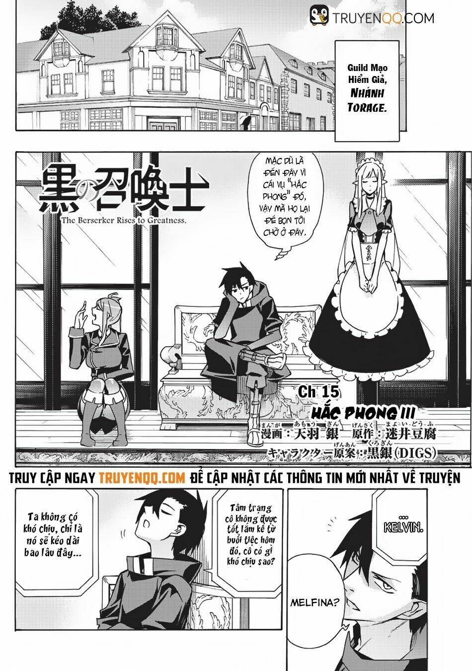 Kuro No Shoukanshi Chapter 15 - Trang 2