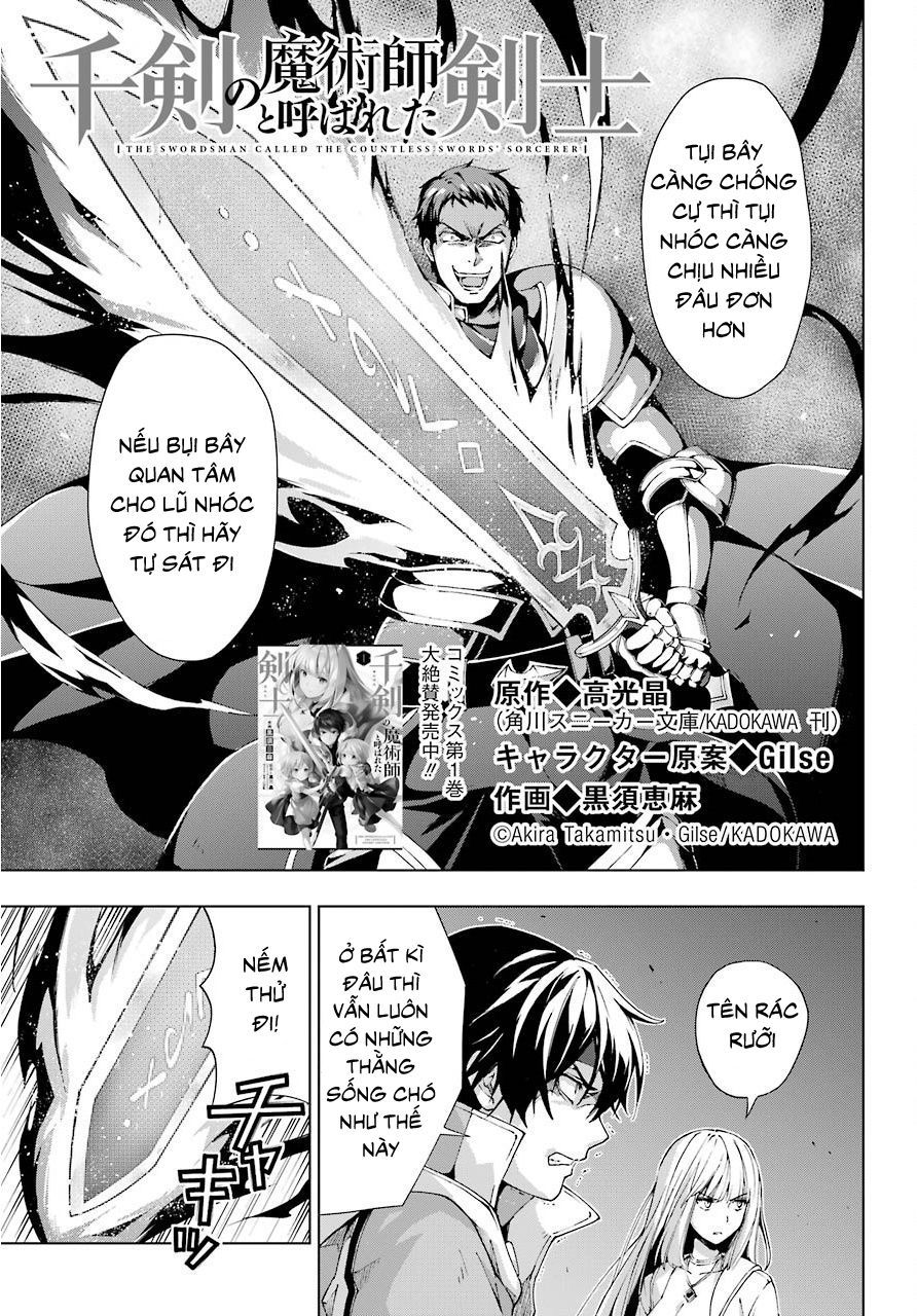 The Swordsman Called The Countless Swords Sorcerer Chapter 11 - Trang 2