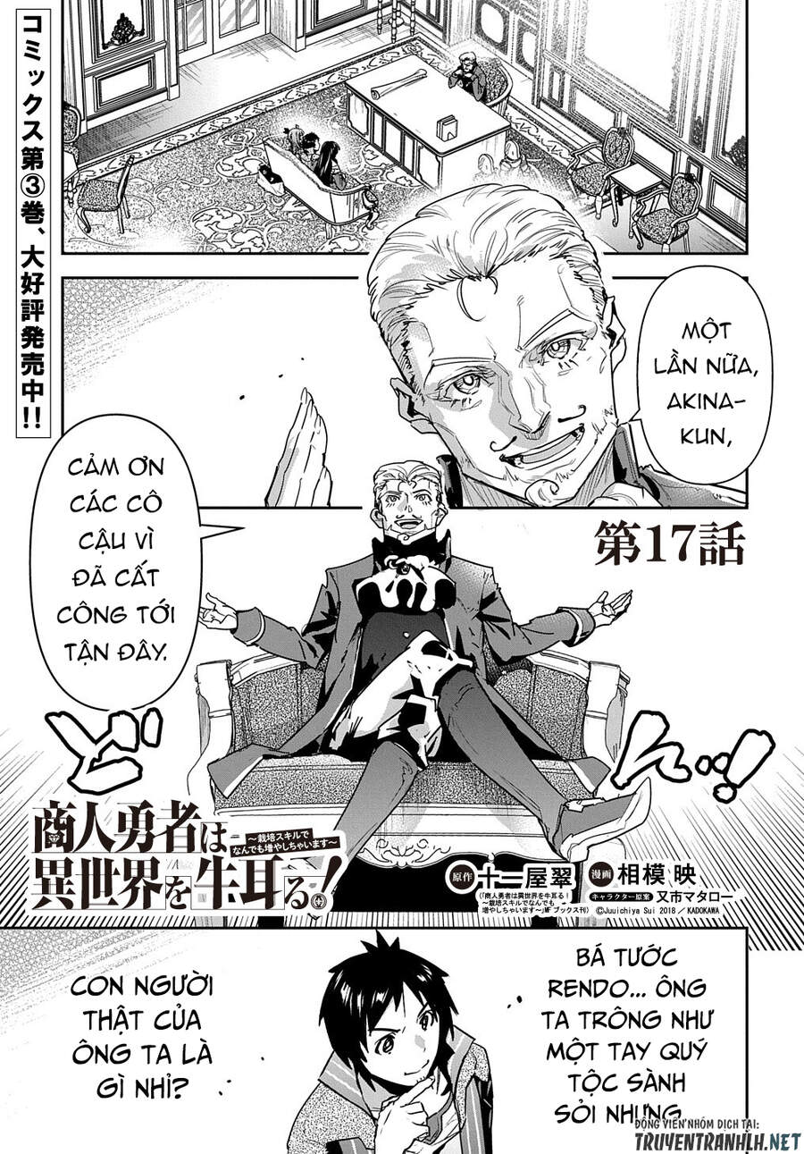 Shounin Yuusha Wa Isekai Wo Gyuujiru! – Saibai Skill De Nandemo Fuyashi Chaimasu Chapter 17 - Trang 2