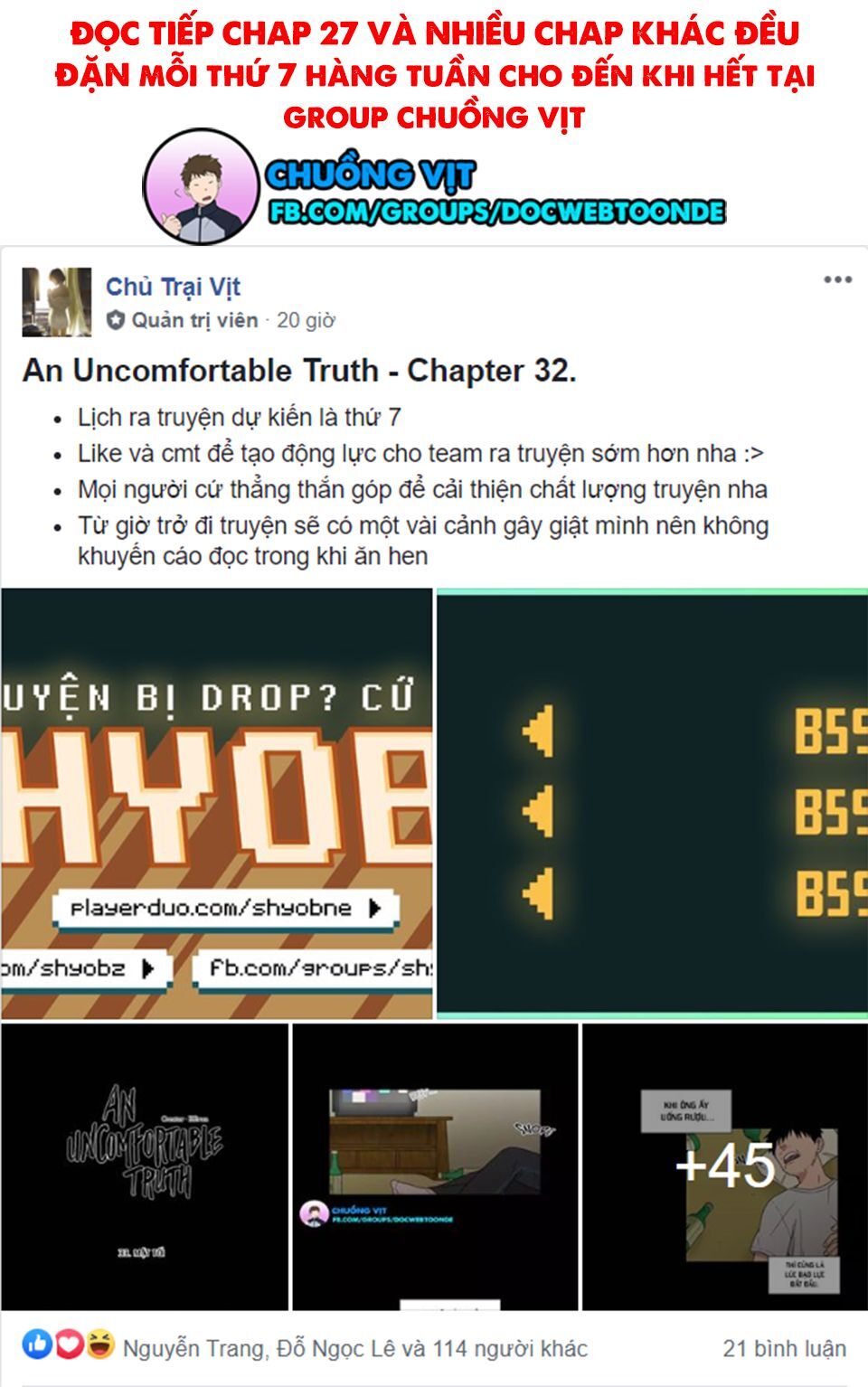 …”Một Sự Thật Khá Khó Chịu.” Chapter 27 - Trang 2