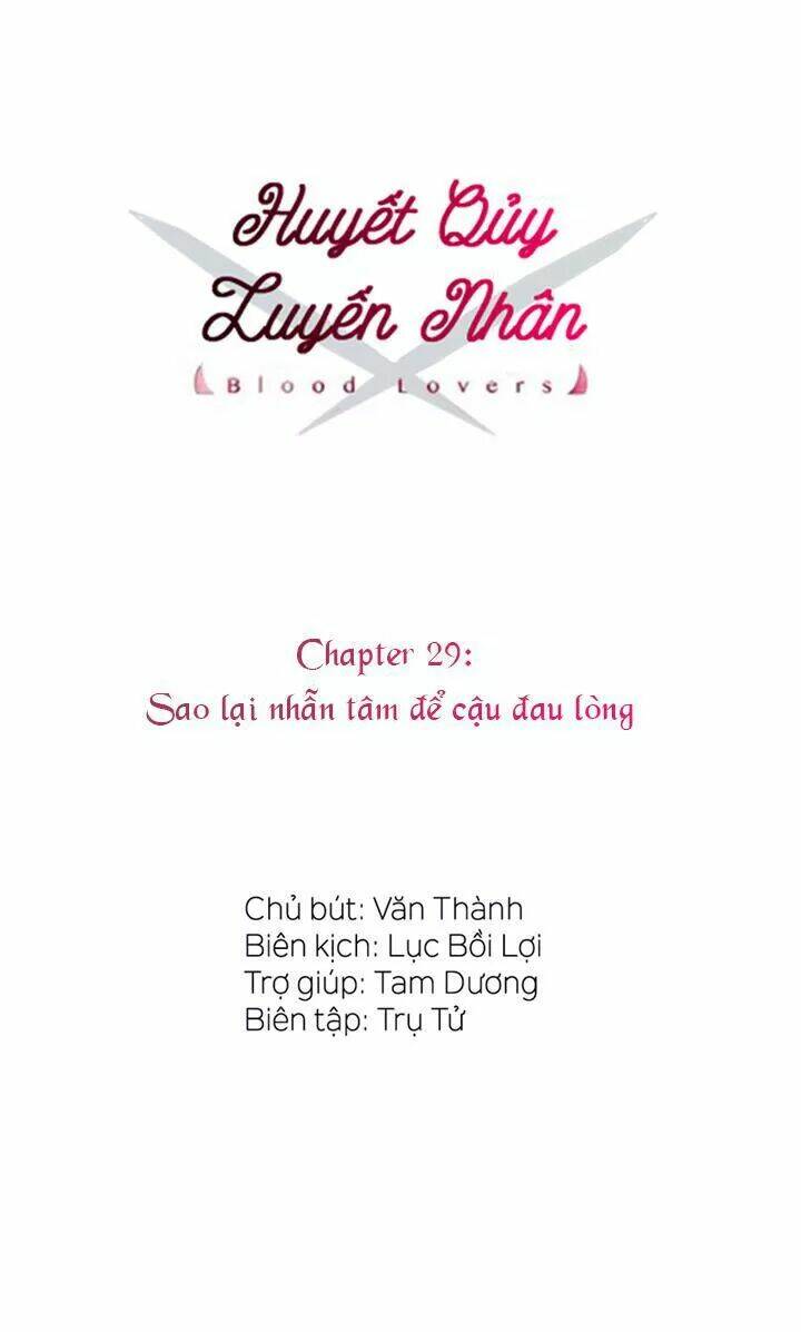 Huyết Quỷ Luyến Nhân Chapter 29 - Trang 2