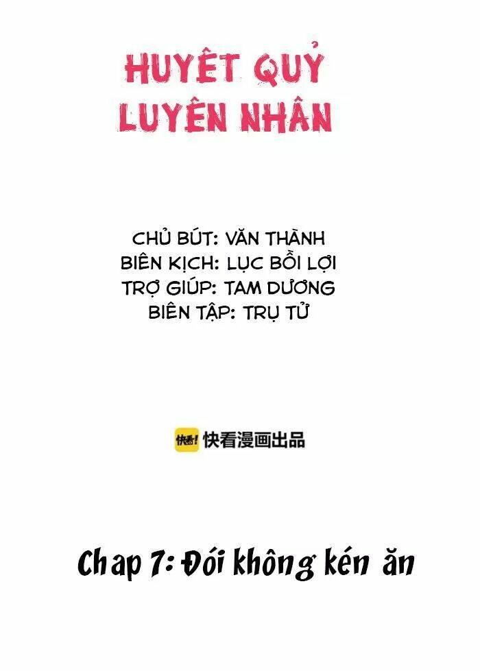 Huyết Quỷ Luyến Nhân Chapter 7 - Trang 2