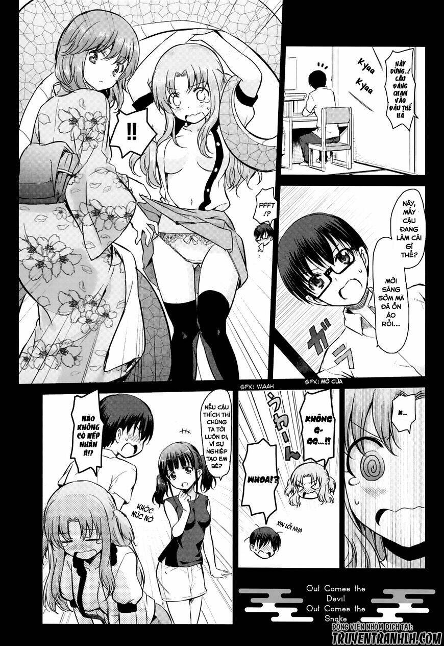 Oni Ga Deru Ka Ja Ga Deru Ka Chapter 7 - Trang 2