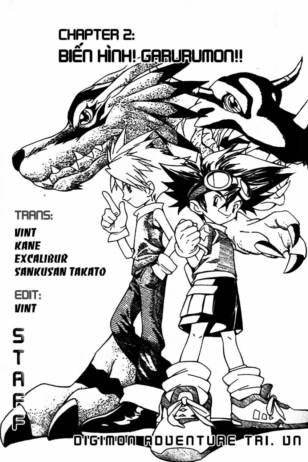 Cuộc Phiêu Lưu Của Những Con Thú Digimon Chapter 2 - Trang 2