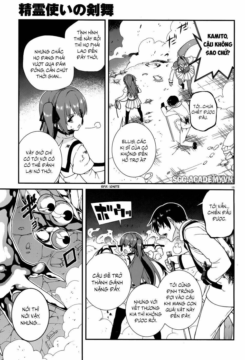 Seirei Tsukai No Kenbu Chapter 36 - Trang 2