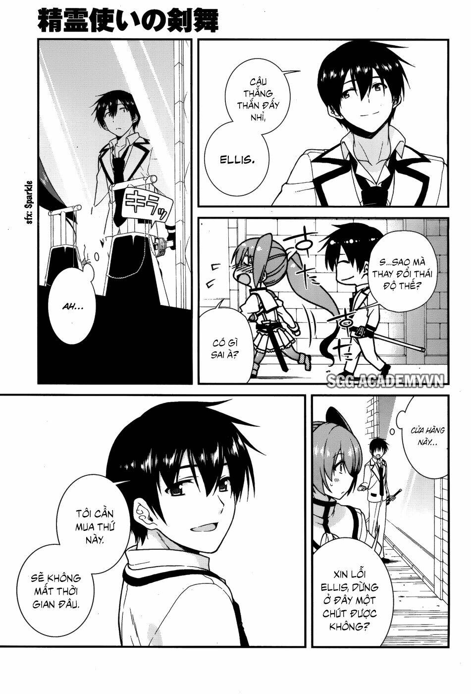 Seirei Tsukai No Kenbu Chapter 35 - Trang 2