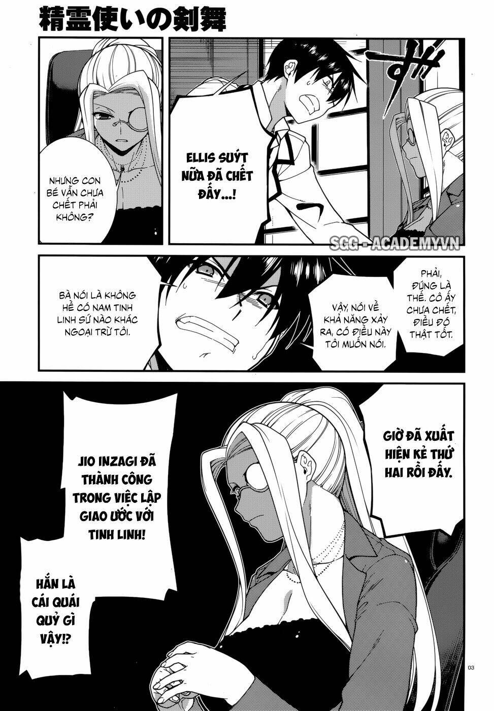 Seirei Tsukai No Kenbu Chapter 28 - Trang 2