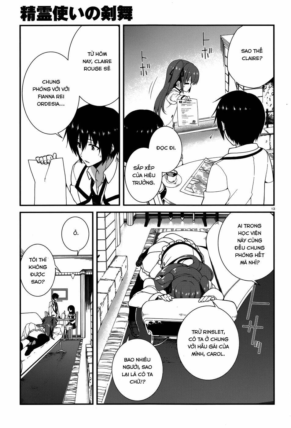 Seirei Tsukai No Kenbu Chapter 17 - Trang 2