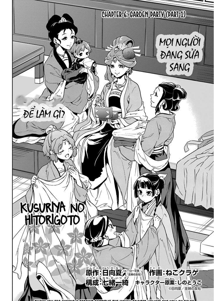 Kusuriya No Hitorigoto Chapter 6 - Trang 2