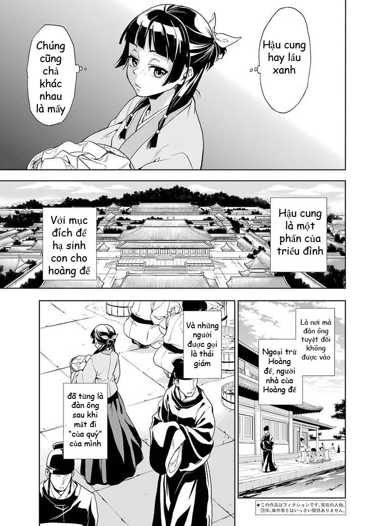 Kusuriya No Hitorigoto Chapter 1 - Trang 2