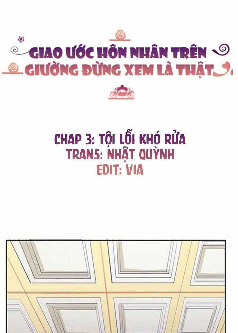 Giao Ước Hôn Nhân Trên Giường Đừng Xem Là Thật Chapter 3 - Trang 2