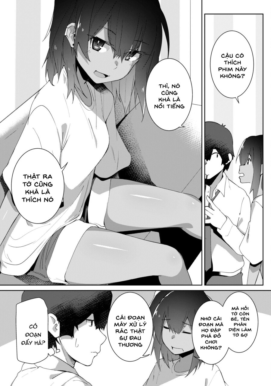 Mainichi Ie Ni Kuru Gal Ga Kyorikan Zero Demo Yasashiku Nai Chapter 7.2 - Trang 2