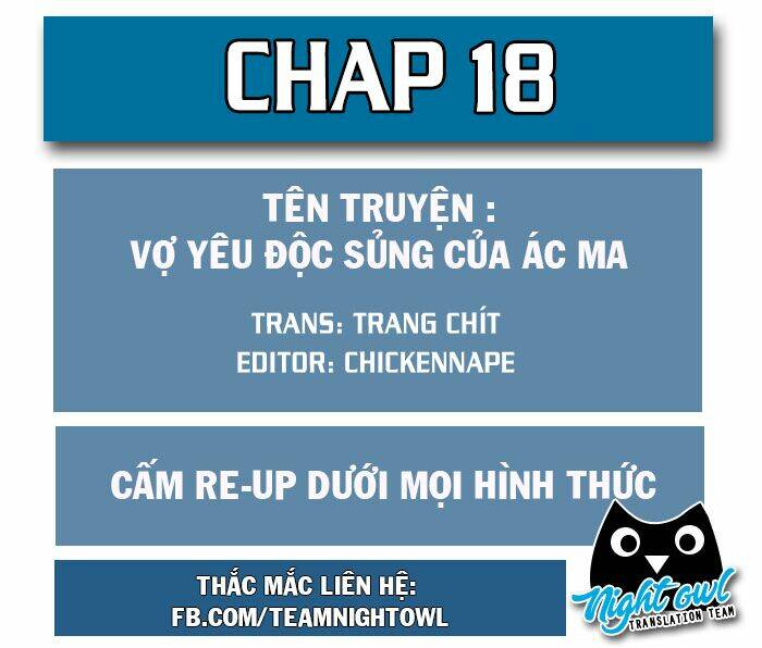 Ác Ma Đích Độc Sủng Điềm Thê Chapter 18 - Trang 2