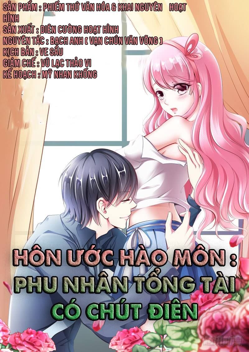 Hôn Ước Hào Môn: Phu Nhân Tổng Tài Có Chút Điên Chapter 3 - Trang 2