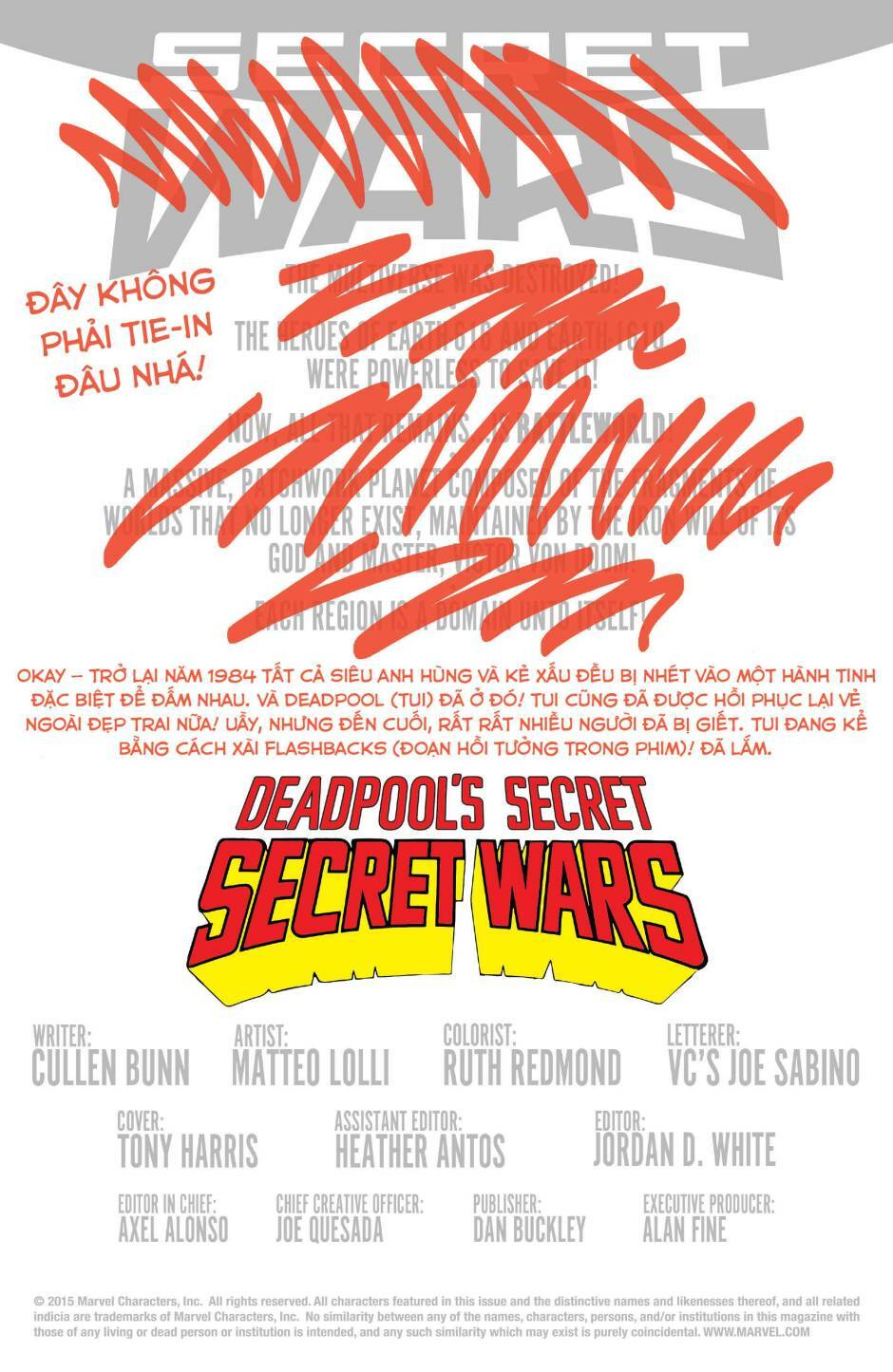 Deadpool’S Secret Secret Wars Chapter 3 - Trang 2