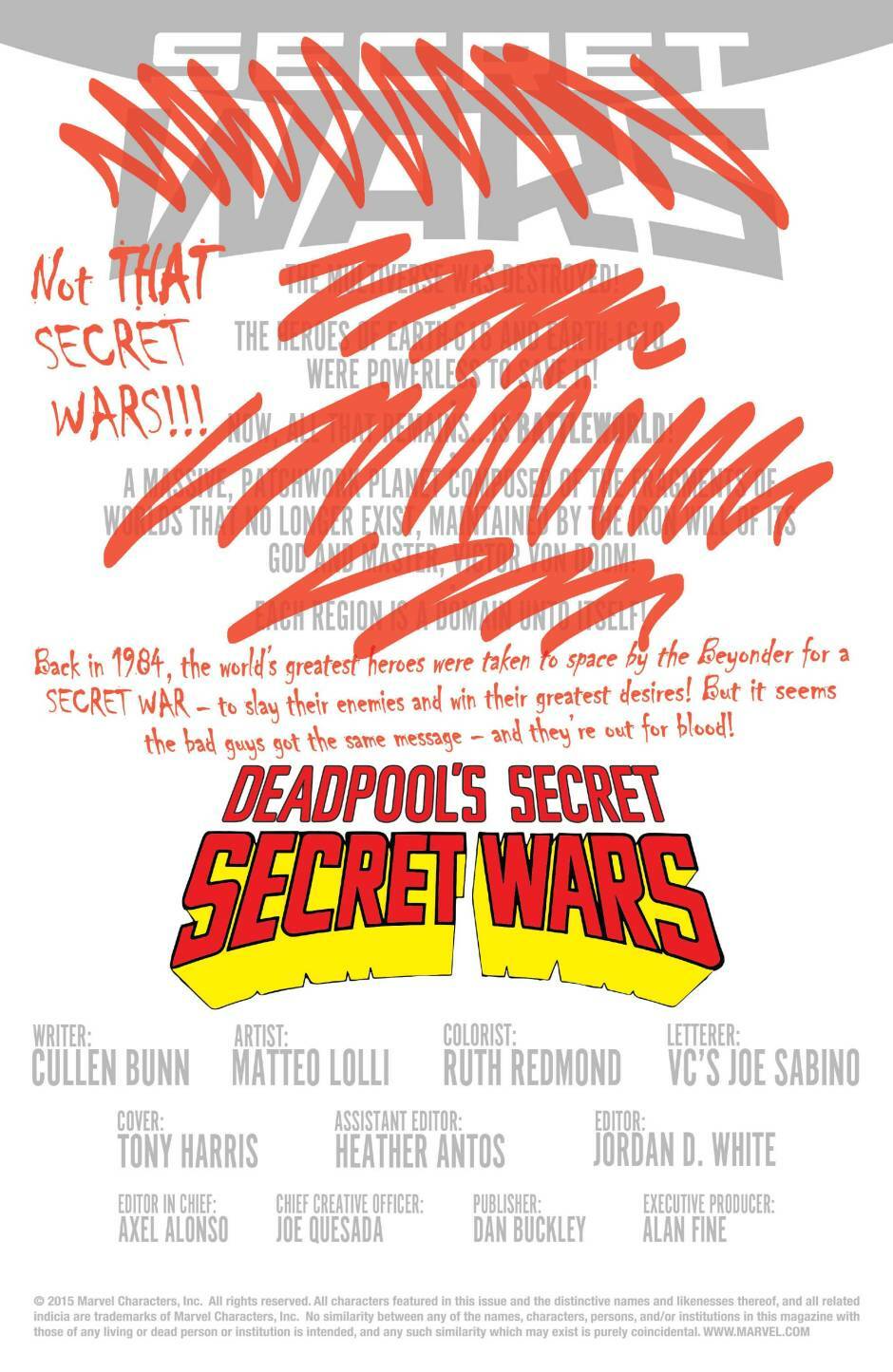 Deadpool’S Secret Secret Wars Chapter 2 - Trang 2