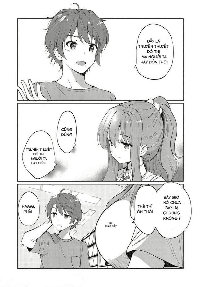 Seishun Buta Yarō Wa Rojikaru Witchi No Yume O Minai Chapter 1 - Trang 2