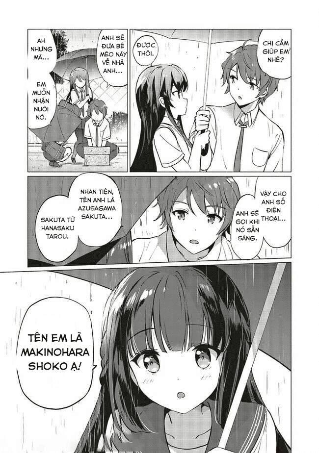 Seishun Buta Yarō Wa Rojikaru Witchi No Yume O Minai Chapter 1 - Trang 2