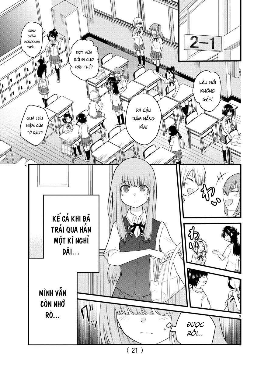 Koe Ga Dasenai Shoujo Wa “Kanojo Ga Yasashisugiru” To Omotte Iru Chapter 28 - Trang 2