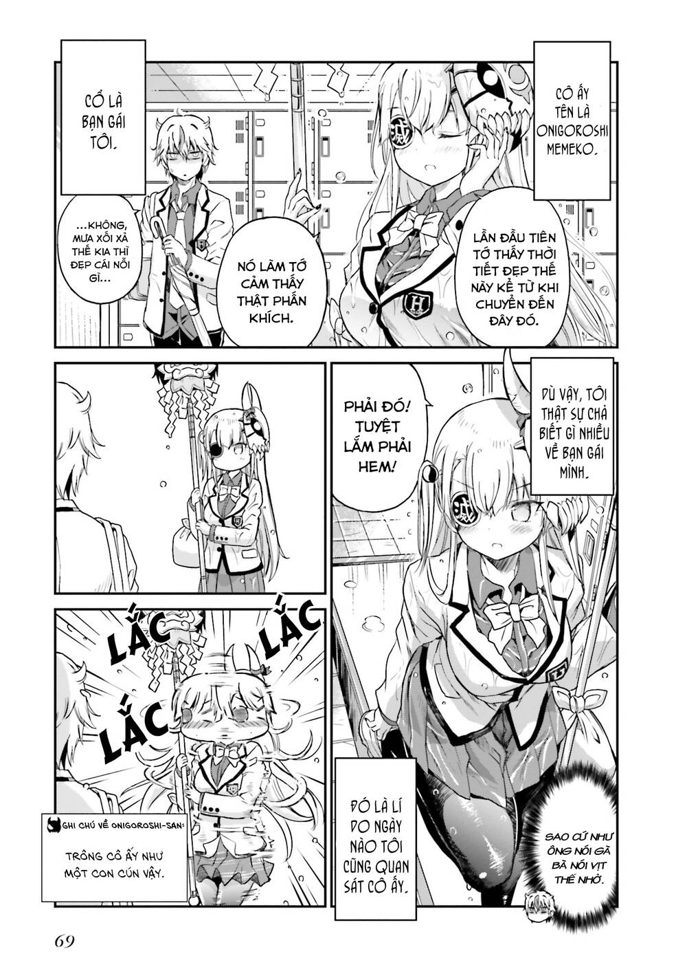 Choroidesuyo Onigoroshi-San Chapter 4 - Trang 2