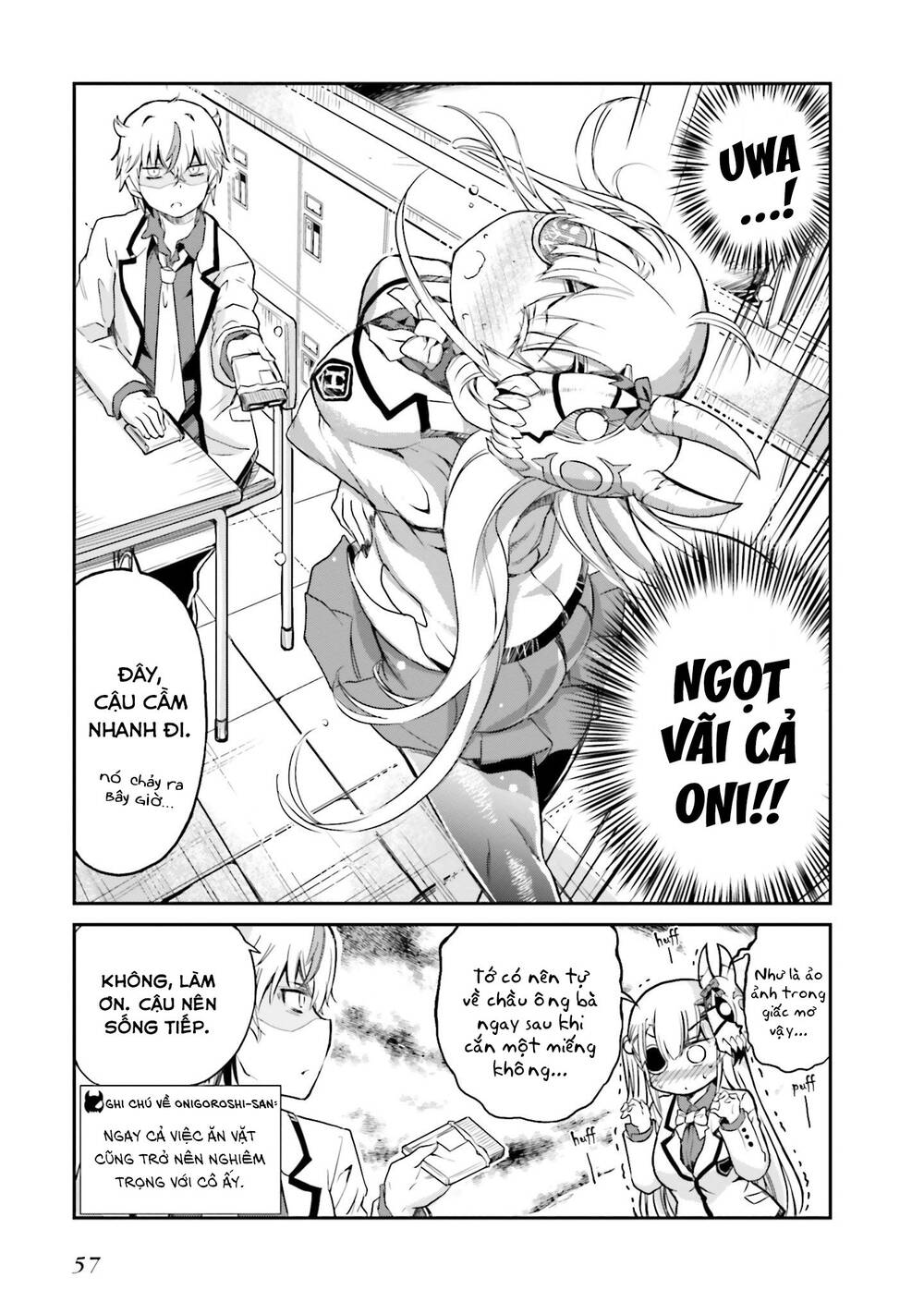 Choroidesuyo Onigoroshi-San Chapter 3 - Trang 2