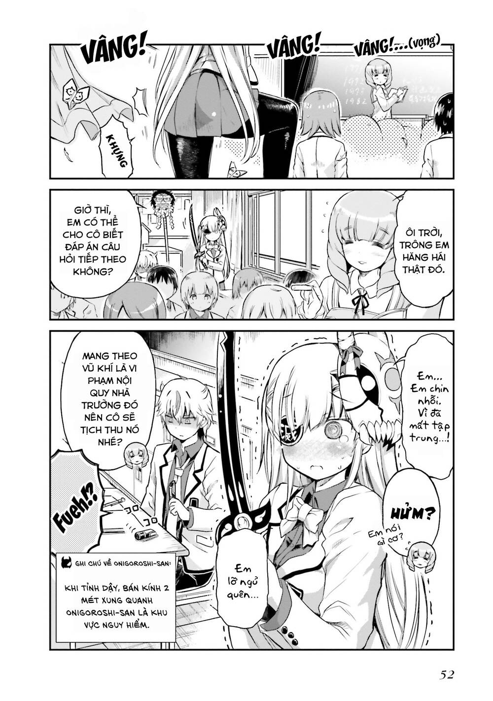 Choroidesuyo Onigoroshi-San Chapter 3 - Trang 2