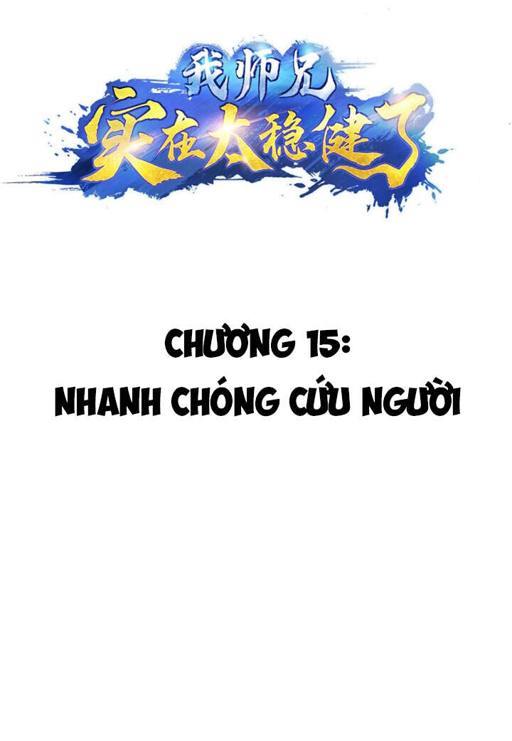 Sư Huynh Nhà Ta Thật Quá Thận Trọng Chapter 15 - Trang 2