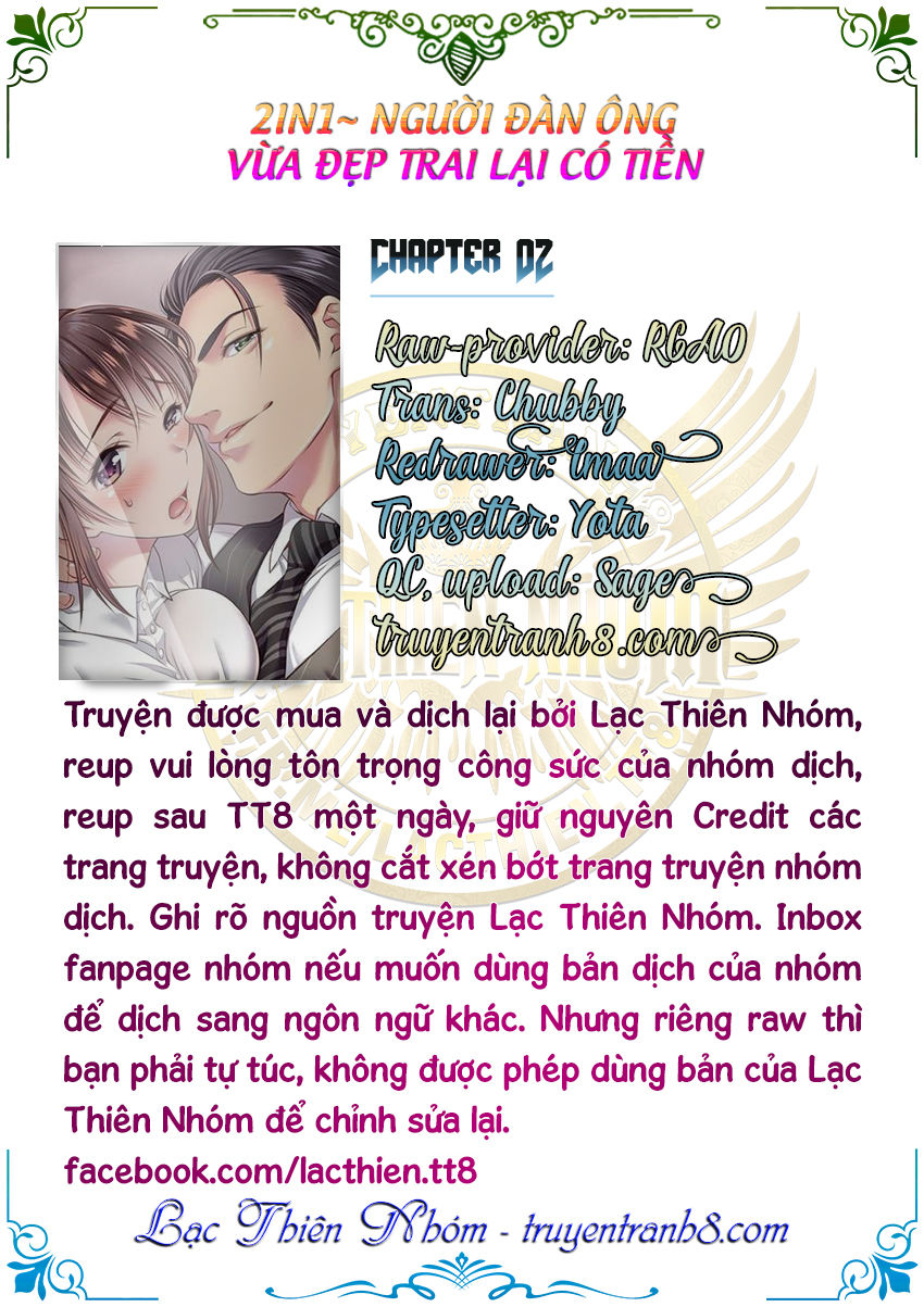 Người Đàn Ông Vừa Giàu Vừa Soái Chapter 2 - Trang 2