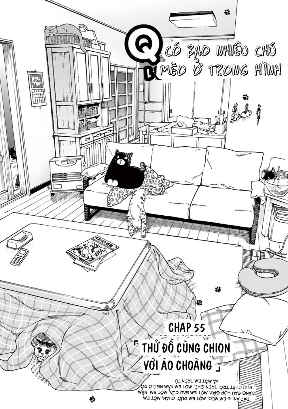 Neko No Otera No Chion-San Chapter 55 - Trang 2