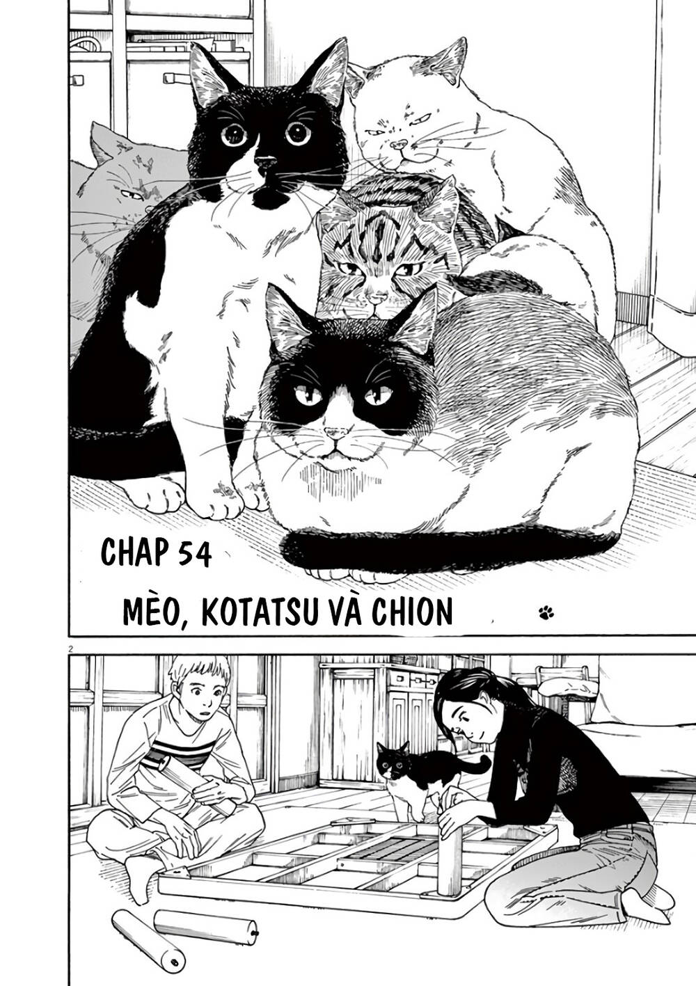 Neko No Otera No Chion-San Chapter 54 - Trang 2