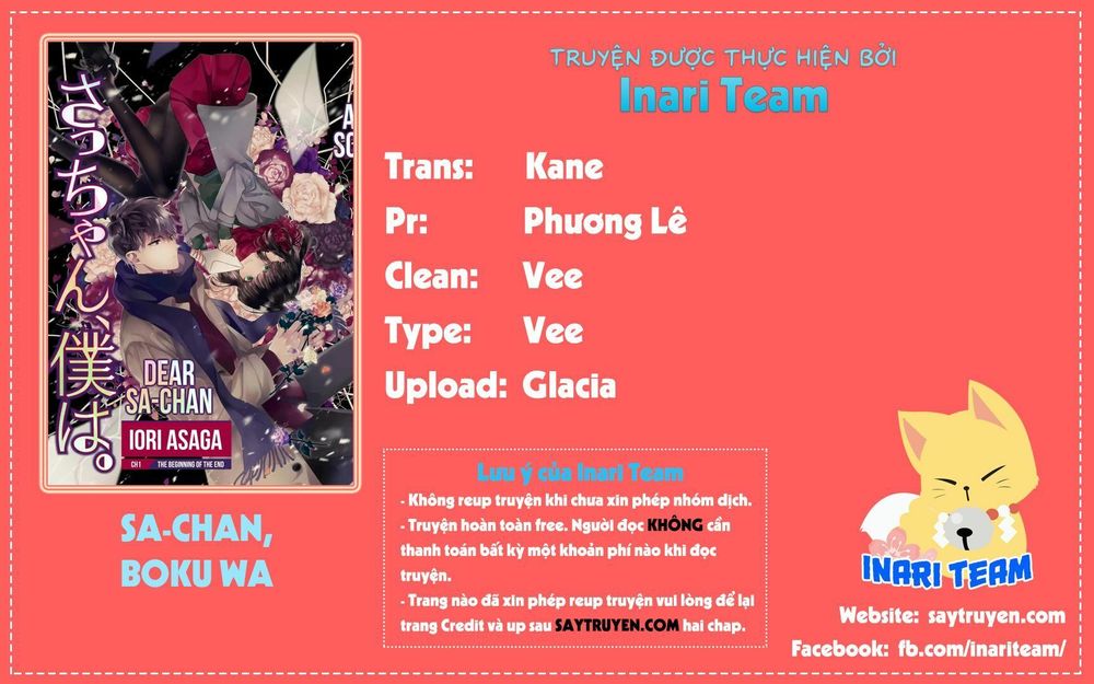 Dear Sa-Chan Chapter 9.1 - Trang 2