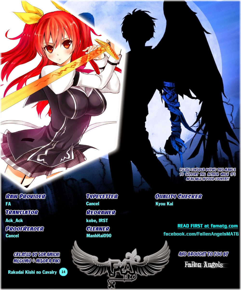 Rakudai Kishi No Eiyuutan Chapter 14 - Trang 2