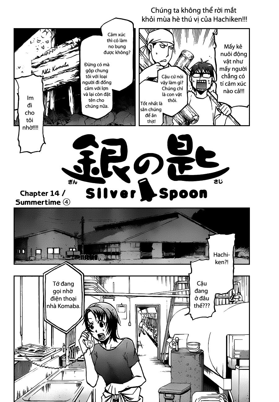 Gin No Saji Chapter 14 - Trang 2