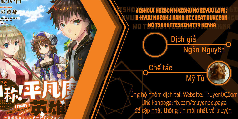 Jishou! Heibon Mazoku No Eiyuu Life: B-Kyuu Mazoku Nano Ni Cheat Dungeon Wo Tsukutteshimatta Kekka Chapter 24 - Trang 2