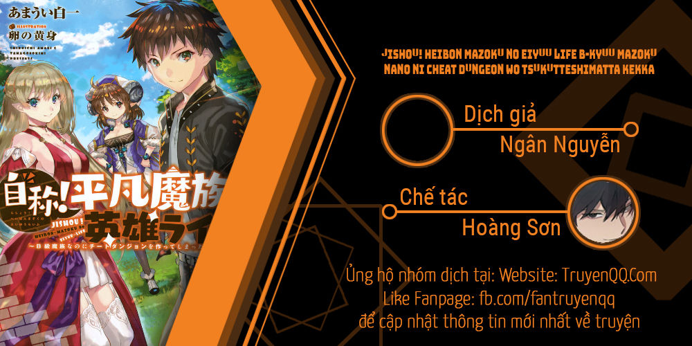 Jishou! Heibon Mazoku No Eiyuu Life: B-Kyuu Mazoku Nano Ni Cheat Dungeon Wo Tsukutteshimatta Kekka Chapter 19 - Trang 2