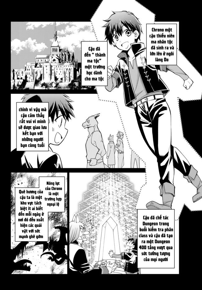 Jishou! Heibon Mazoku No Eiyuu Life: B-Kyuu Mazoku Nano Ni Cheat Dungeon Wo Tsukutteshimatta Kekka Chapter 11 - Trang 2