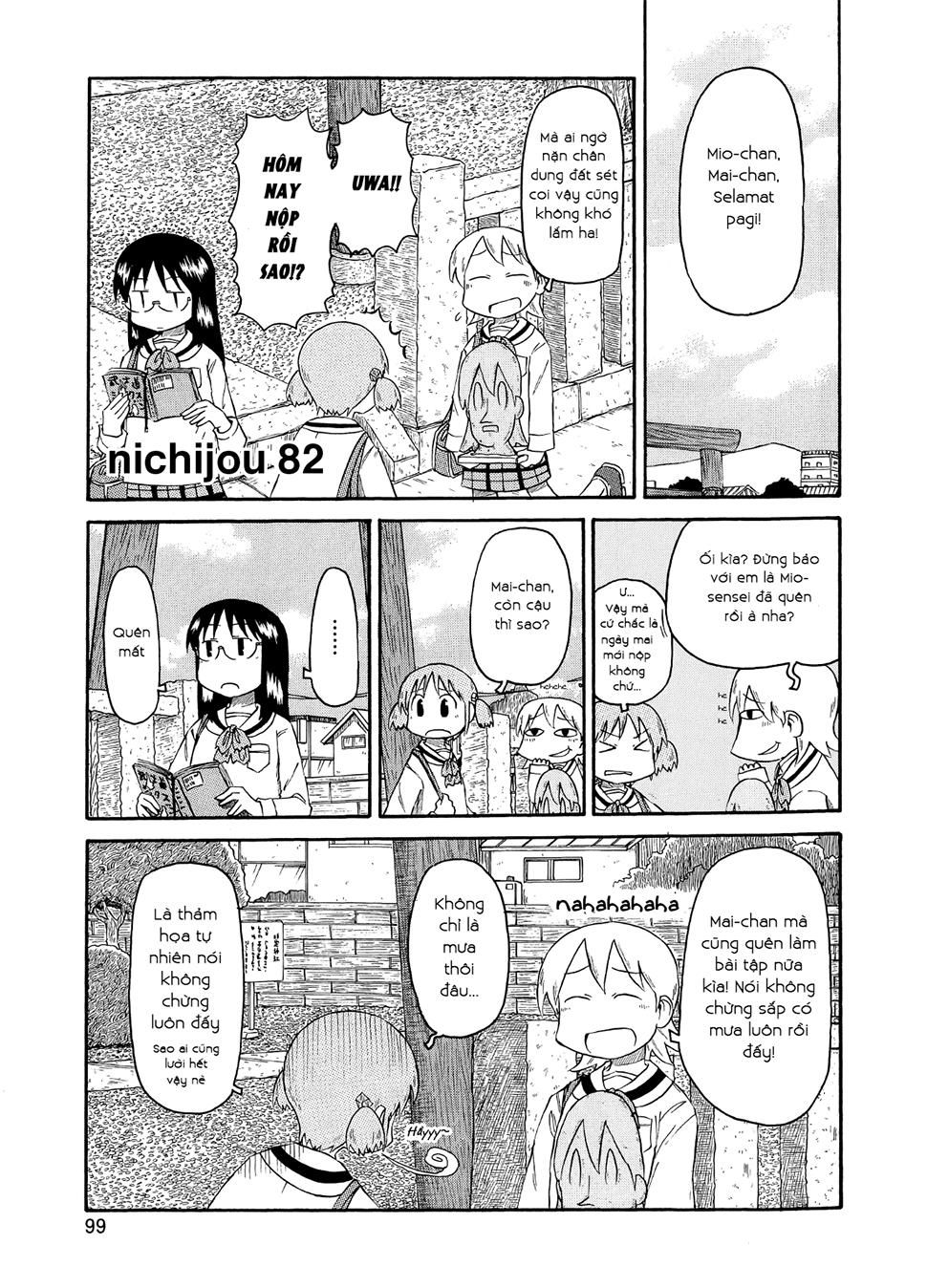 Nichijou Chapter 82 - Trang 2