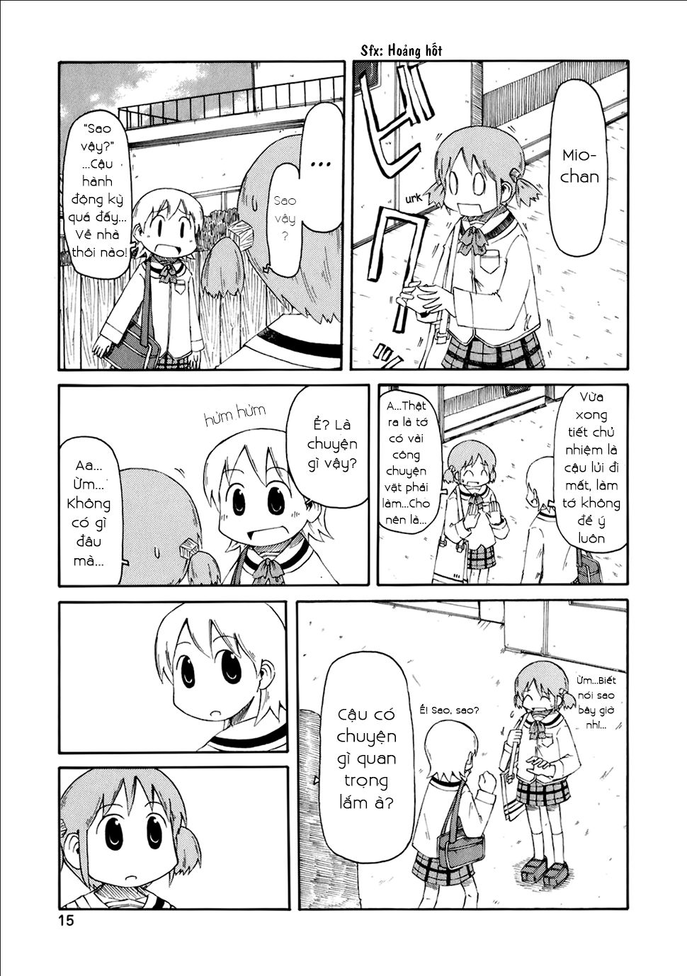 Nichijou Chapter 37 - Trang 2