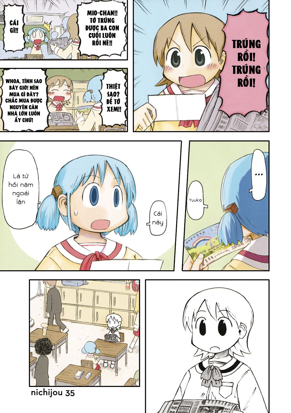 Nichijou Chapter 35 - Trang 2