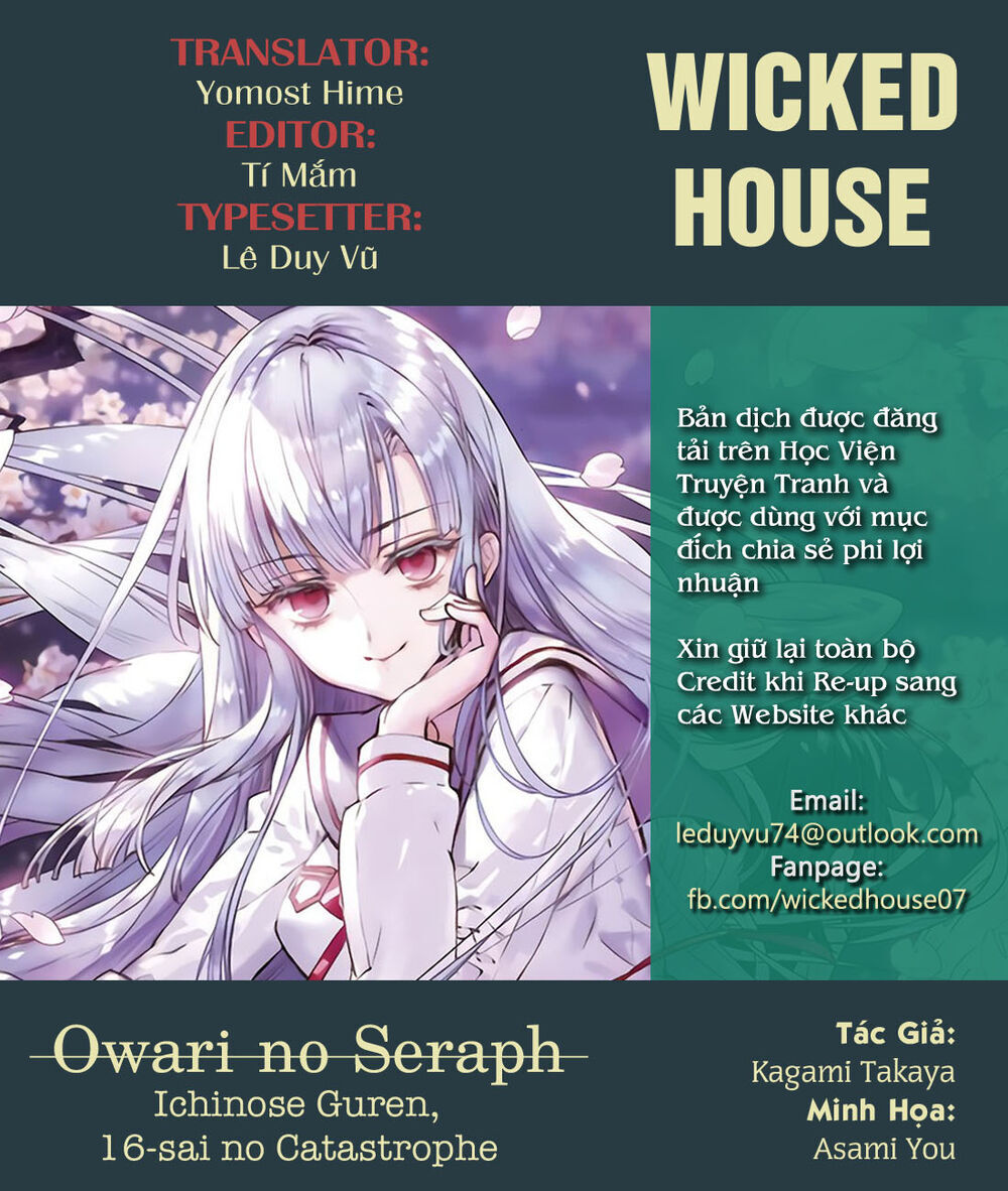 Owari No Seraph: Ichinose Guren Chapter 12.5 - Trang 2