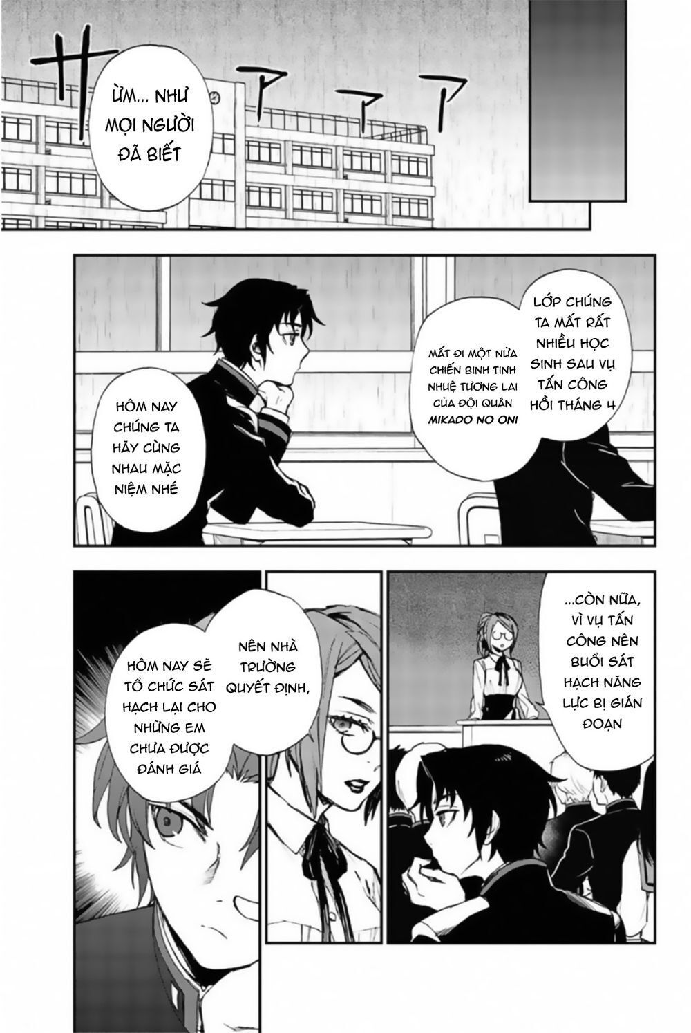 Owari No Seraph: Ichinose Guren Chapter 8 - Trang 2